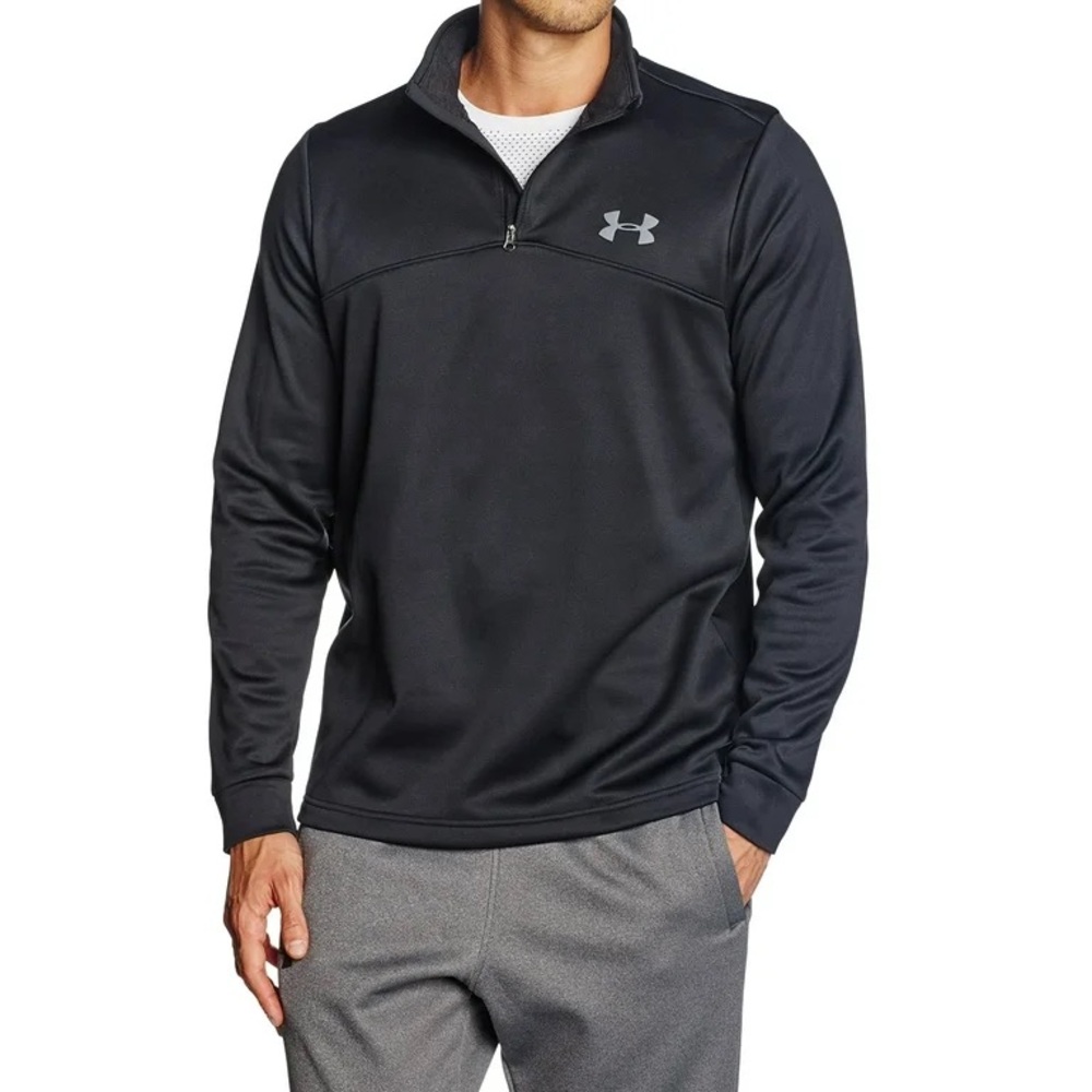 Under Armour Black 1/4 Zip Pullover Sweatshirt